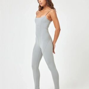 L*Space Light Gray Jumpsuit